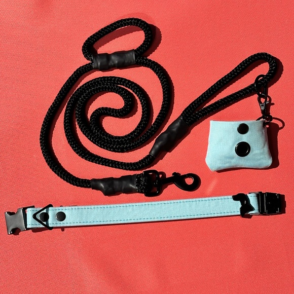 Plaid, Waterproof canvas,  Quick Release Dog collar - Picture 4 of 10